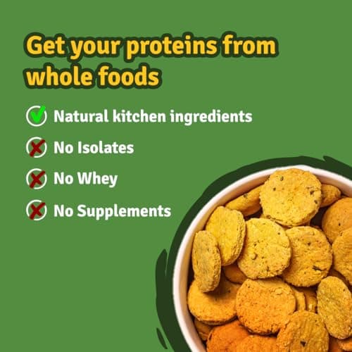 Prolicious Baked Methi Mathri | 10g Protein | Healthy | Ready to eat | Traditional Indian Savoury Snack | Ideal for weightloss | No Palm Oil, NO Transfat | 50g — image 3