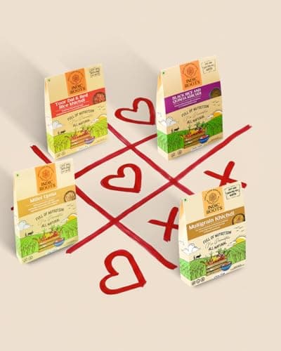 Indic Roots Jain Khichdi |Instant Ready to Eat Full Meal |No Preservatives, All Natural, Packed Food with no Onion Garlic |Gluten Free MRE Food - 55 gm (Pack of 1) — image 8