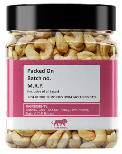The Food's Life Peri Peri Jain Cashews | Premium Roasted Kaju | No Onion, No Garlic | Spicy & Crunchy Snack | Vegan, Gluten-Free, No Preservatives | Healthy Snack | Pack of 1 — image 5