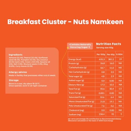 KILOBEATERS Zero Sugar Roasted South Indian Style Nuts Namkeen Healthy Mixture Snacks for Diet, Zero Preservative - 400 g (Pack of 1) — image 3