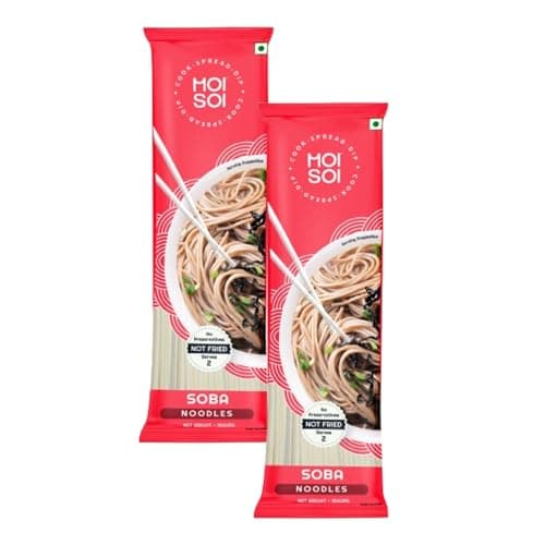 MOI SOI® Healthy Soba Noodles | Made with 30% Buckwheat Flour & 55% Whole Wheat | No Maida, Not Fried | 100% Natural | No Artificial Preservatives or MSG | 150gms (Pack of 1) — image 6