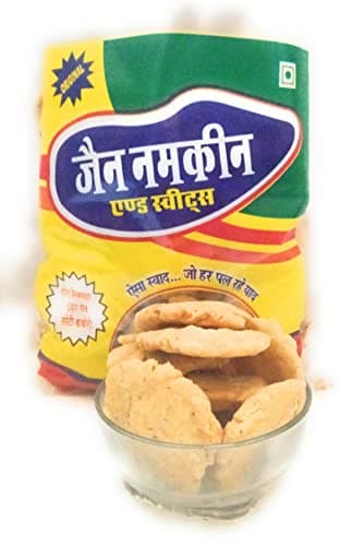 Jain's Crunchy Mathri | KOTA ke Namkeen | JAIN NAMKEEN | Mathri (Round Shaped) (500 grams)