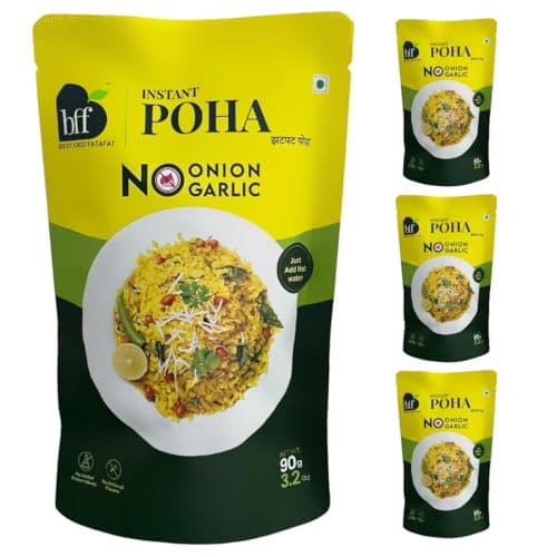 Instant Upma - Pack of 4 (90g Each) | Indian Breakfast Mix | Just Add Water | Made with Semolina & Spices | No Added Preservatives | No Onion, No Garlic — image 6