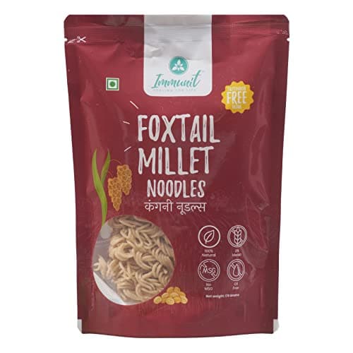 Immunit No Maida Assorted Millet Noodles, Pack of 9 (Ragi, Jowar, Little, Foxtail, Barnyard, Browntop, Kodo, Bajra, Emmer Wheat) | Vegan, Not Fried, No MSG, No Preservatives — image 8