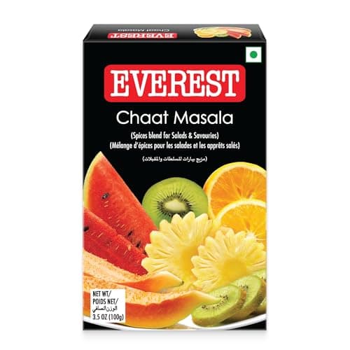Everest Chaat Masala – 100g | Tangy & Flavourful Chaat/Chat Masala Powder for Snacks, Fruits, Salads & Street-Style Dishes