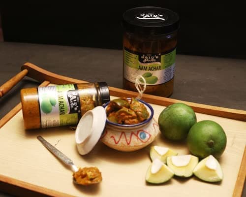 JAIN'S PURE Aam Achar & Meetha Lemon/Nimboo Combo (Pack of 2) (400g+500g) — image 3