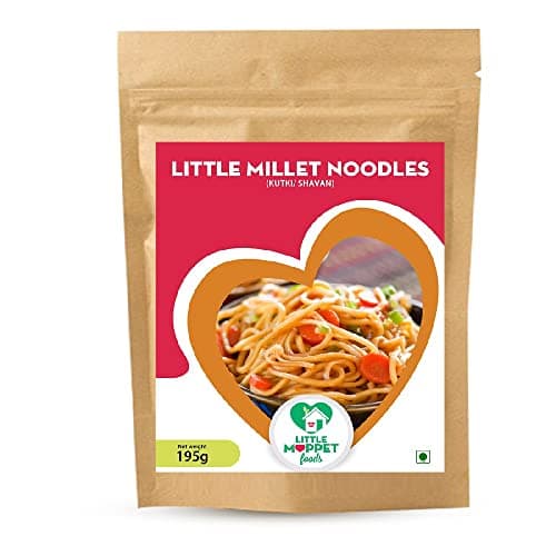 Little Moppet Foods Multimillet Noodles | No Maida, MSG, Preservative, Additives, Refined Oil | Sun Dried | Made with 5 Millet Supergrains |Vegetarian| Includes Tastemaker | Quantity - 195g — image 6
