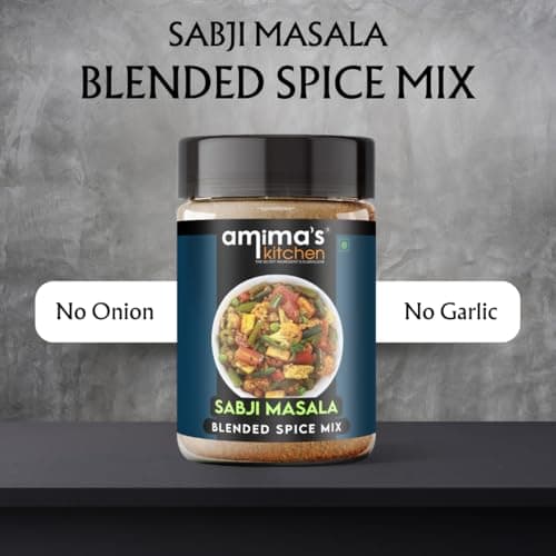 Amima's Kitchen Sabji Masala (No Onion No Garlic) – 100 Grams | Blended Spice Mix | For Healthy and Delicious Cooking | No Synthetic Flavour & Color | Ready Masala Powder — image 3