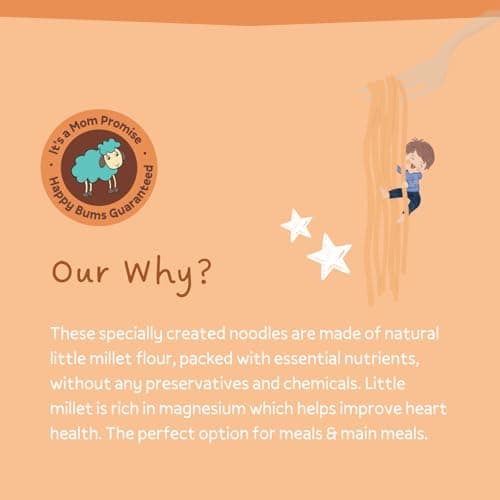 Foxtail Millet Noodle - Pack Of 2 (180gm each) | Sun Dried, Vegan Noodle| Rich in Magnesium and Vitamin B12 | No Maida Noodle | No MSG, No Preservative — image 8