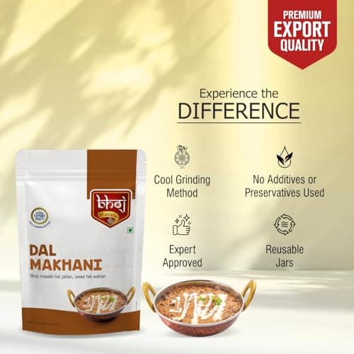 Bhoj Masale Dal Makhani Masala 200 GM | Dal Makhani Masala Natural And Fresh Authentic Spice Blend.No Colour, No Preservatives, No Onion & No Garlic (Jain Masala) — image 4
