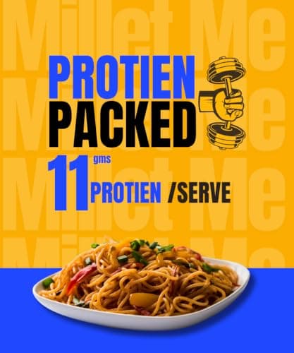 Millet Me by Kuizeens Amaranth Noodles - 220G (Pack of 2) | High-Protein | Gluten-Free Delight | Easy-to-Make | Made with Natural Amaranth Grain |Perfect for Weight Management | Jain | No Onion & Garlic — image 5