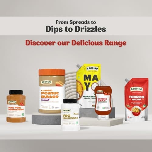Cropino Tomato Sauce | Ketchup No Onion No Garlic 900 G — image 7