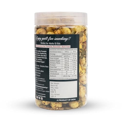 Mapik Roasted Dry Fruits Mix Masala Munch – Premium Trail Mix with Almond, Cashew, Seeds, Makhana & Dried Fruits | High Protein Crunchy Snack | No Palm Oil, No Preservatives | 200g — image 2