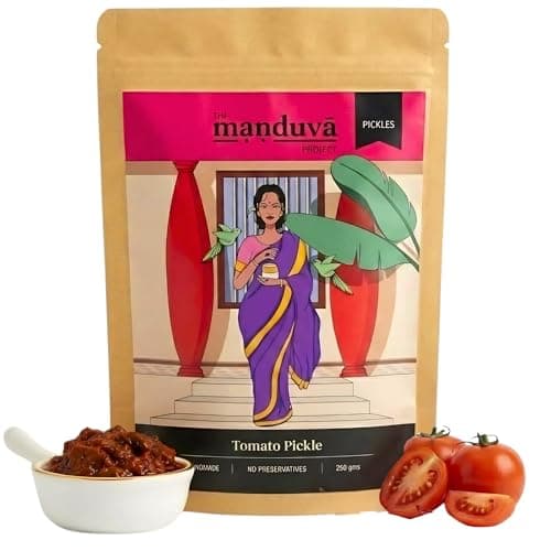 The Manduva Project Bitter Gourd (Karela) Pickle 250g | No Onion | Authentic Andhra Achar | Tangy, Spicy & Slightly Bitter — image 8