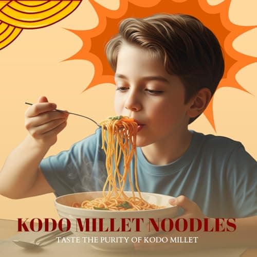 Millet Mania Kodo Millet Noodles | Nutrient-Packed, Gluten-Friendly & High-Fiber Instant Noodles with Traditional Taste | Healthy, Quick-Cooking Snack for Kids, Adults & Seniors | 210g (Pack of 1) — image 6