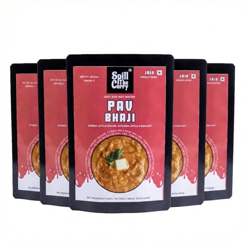 SPILL THE CURRY Dal Makhani Jain Ready to Eat | No Onion No Garlic | Authentic Punjabi Creamy Lentil Curry | Freeze Dried Instant Food | Just Add Hot Water | Vegetarian Meal for Travel & Hostels | Combo Pack of 3 (70g Each) — image 8