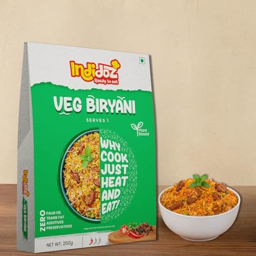 Indidoz Jeera Rice Ready to Eat | Fragrant Basmati Rice Cooked with Cumin Seeds | Authentic Indian Flavoured Rice | Heat & Eat Meal | No Preservatives | 200g — image 8