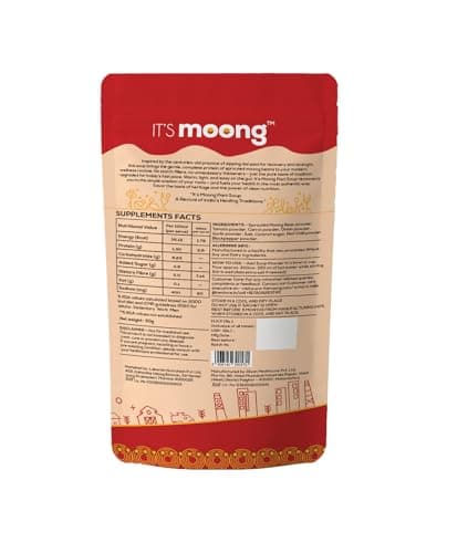 IT's Moong Pani (Soups) | Spicy Tomato | Zero Cornstarch Soups (Pack of 1) | All-Natural | Zero Fillers, Zero Preservatives, Pure Nutrition | 50gms | Easy on the gut, easy digestibility — image 3