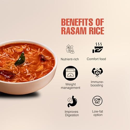 Instabites Ready to Eat Rasam Rice Cup 65g, No Added Preservatives and Ready to Eat in Minutes - Pack of 1 — image 6