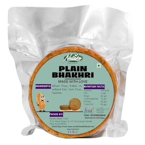 Jeera Bhakri Snacks | Roasted Healthy Gujarati Snacks | No Maida | No Artificial Colours | No Onion & No Garlic | Vacuum Packed | Gluten Free Jeera Bhakhri — image 3