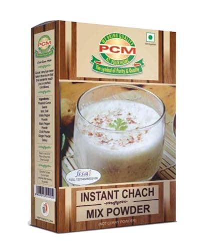 PCM Chach Masala Powder - 100g | Authentic Indian Spice for Refreshing Buttermilk, Lassi & Raita