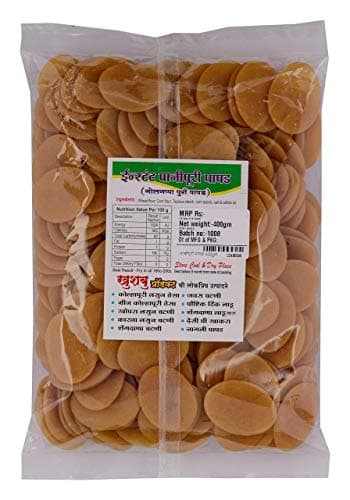Khushboo product Ready to Fry Golgappa/Pani Puri [Panipuri papad] Offer Pack 400 g — image 2