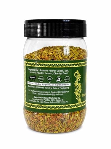 Jyoti Ben's Mukhwas - Roasted Fennel Seeds (Saunf) With Dhana Daal, 1 Count - 200 Gm — image 8