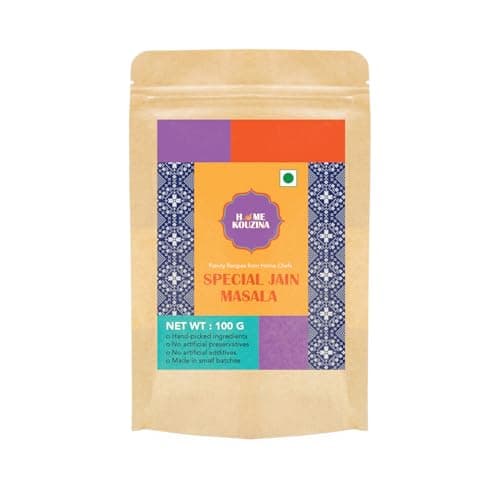 Home Kouzina Special Jain Masala – 100g | Traditional Marwadi Jain Masala for Sabzis & Curries | No Onion, No Garlic | All Natural Ingredients