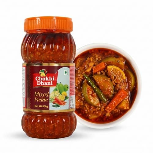 Chokhi Dhani Lime Pickle 500g | Tangy & Spicy Nimbu Achar | Oil Free Lemon Pickle | No Onion No Garlic | Traditional Indian Pickle | Homemade Style — image 7