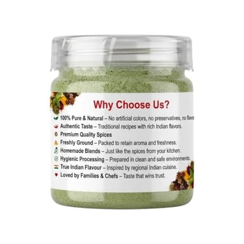 Didi Ke Masale Premium Panipuri Masala Powder | Pani Puri Golgappa Spice Mix | No Onion No Garlic | Tangy & Spicy Flavor | Street Style Taste | Hygienically Packed Jar — image 2
