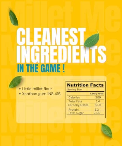 Kuizeens Little Millet Rice - 200G (Pack Of 1) | Low Carb & Low Fat |Little Millet Flour, Xanthum Gum & Salt | Chemical Free & Pesticides Free |Easy-to-Make |Jain | No Onion & Garlic — image 2
