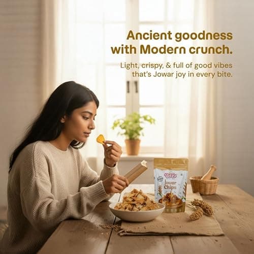 Win Win Bites Millets Healthy Combo Chips | Jowar, Ragi Chips, No Maida, No Onion No Garlic, Crunchy Millets Snacks 170g (2 x 85g Pack) — image 4