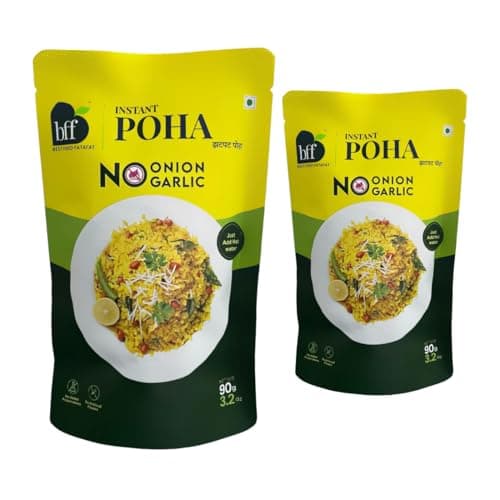 Instant Upma - Pack of 4 (90g Each) | Indian Breakfast Mix | Just Add Water | Made with Semolina & Spices | No Added Preservatives | No Onion, No Garlic — image 7