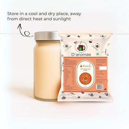 D'aromas Instant Jain Tomato Soup 10Kg, Instant Premix Powder With No Onion & No Garlic, Mix Powder, Veg Soup, No Artificial Flavour & Colour (Each 500gm) (Pack Of 20) — image 8