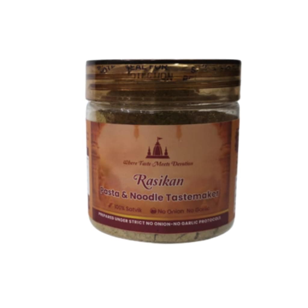 Rasikan Jain Satvik Masala Combo – Peri Peri, Kitchen King, Pasta Noodle, Pav Bhaji, Shahi Paneer(400g) | No Onion No Garlic | Freshly Ground Small Batch Spices | No Added Colour or Preservatives | Perfect for Bhog, Satvik & Everyday Cooking — image 6