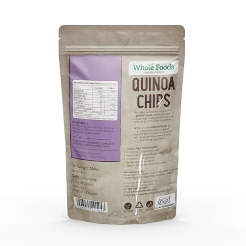Whole Foods Gluten Free Quinoa Chips | 100G — image 3