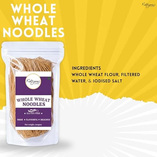 Millet Me by Kuizeens Whole Wheat Noodle - 220G | Atta Noodles | Protein & Fiber-Rich | Gluten-Free Delight | Easy-to-Make | No MSG | No Preservatives | Vegan & Wholesome |Jain | No Onion & Garlic — image 3