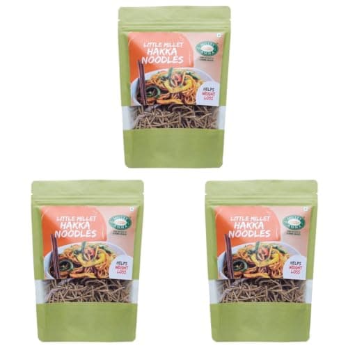Millet Amma Little Millet Hakka Noodles | 180 Gms Pack | Easy & Ready To Cook | Zero Maida & 100% Vegan | Best Choice For Instant Breakfast & Dinner | Healthy Foods | Gluten Free — image 8