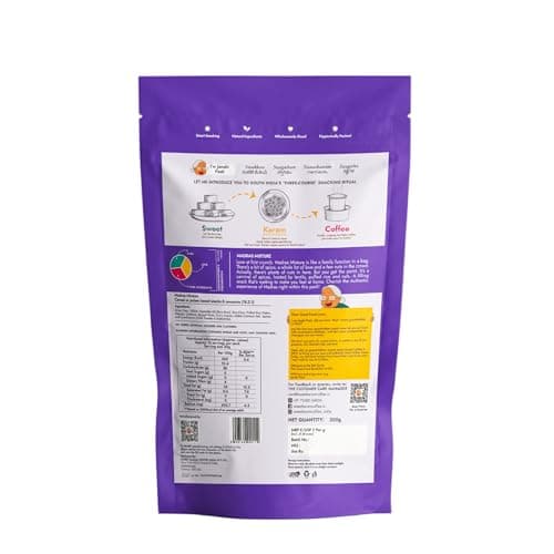 Sweet Karam Coffee Special Madras Mixture – 200grams | No Palm Oil or Preservatives | Authentic South Indian Namkeen Snack | Crispy & Fresh Homemade Taste | Perfect Tea-Time Savory — image 4