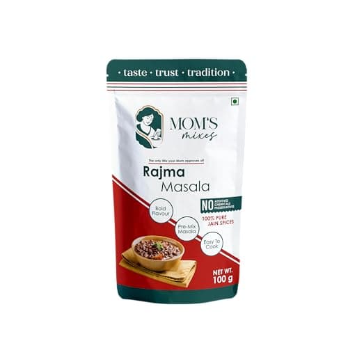 Mom’s Mixes Rajma Masala | Pre-mix Masala | No Onion No Garlic | 100g