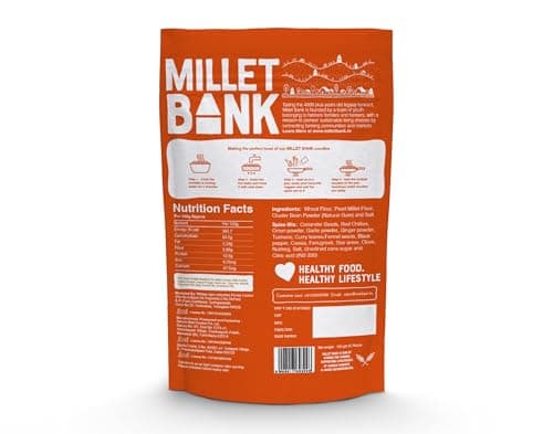 Millet Bank No Maida Foxtail Millet Hakka Noodles combo Free Masala Pack Inside, No Maida, Not Fried, No MSG, No Added Preservatives, Noodles for All Age Groups Naturally Yours ,Cup Noodles Pack of 2 180g Each — image 3