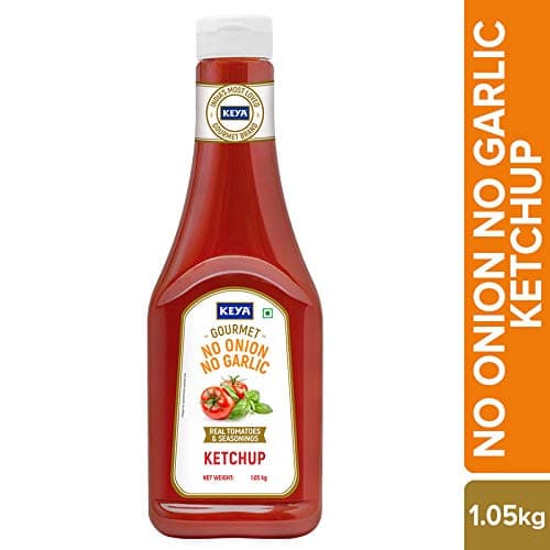 Keya Gourmet No Onion No Garlic Ketchup | PP Bottle Pack of 2 x 1050 Gm — image 3
