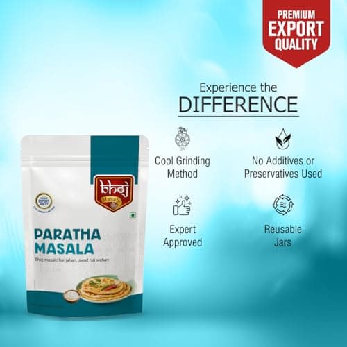 Bhoj Masale Paratha Masala Powder 200Gm|Premium Artisanal Jain Spices With Rich & Strong Flavour|Ready To Use|No Added Colours|No Onion And No Garlic Added (Jain Friendly) — image 5