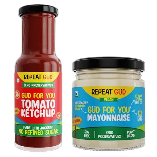 REPEAT GUD Healthy Sauces (Tomato Ketchup, Imili & Dates Sauce) | No Refined Sugar, Made With Jaggery | No preservatives | GUD For Kids | 100% Natural Ingredients & Chemical free (Pack of 2) — image 2