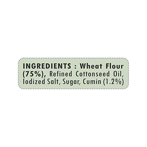 Jabsons Jeera Khakhra 100% Roasted | Pack of 6| No Onion No Garlic Ready To Eat | Vacuum Sealed | Crispy Healthy And Diet-Friendly Indian Tea Time Treat Gujrati Snacks,1.08 Kg — image 4