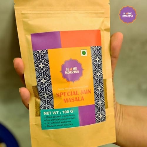 Home Kouzina Special Jain Masala – 100g | Traditional Marwadi Jain Masala for Sabzis & Curries | No Onion, No Garlic | All Natural Ingredients — image 3