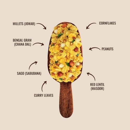 Roasty Tasty Khatta Meetha Roasted Millet Namkeen Snack 200gm | Oil-Free, Millet Snack For Kids | No Onion, No Garlic | Healthy Snacks — image 6