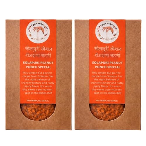 Do Chutki Solapuri Special Shengadana Chutney - 100g (Pack of 1) | Dry Peanut Chutney Powder | No Onion No Garlic | Zero Preservatives — image 8