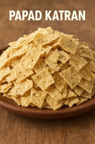 Om Uttam Papad Katran - 100% Natural Papad | 400 Gram | Crisp & Crunchy | Fresh and Homemade | Delicious Indian Snack — image 4