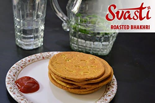 Svasti Dry Whole Wheat Coriander Chilly Bhakhri Snacks - 200 gms (Pack Of 4)| Roasted Healthy Gujarati Snacks | No Maida | No Artificial Colours | No Onion & No Garlic | Vacuum Packed — image 6